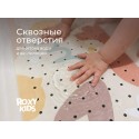 Коврик для ванны антискользящий 40 x 100 см цвет: завитки пастельные BM-40100-PAS