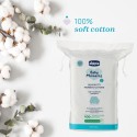 Диски ватные квадратные Chicco 60 шт 00010609000000