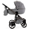 Коляска детская 2 в 1 Adamex Nola Natura цвет: светло-серый N-9-MOON
