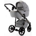 Коляска детская 2 в 1 Adamex Nola Natura цвет: светло-серый N-9-MOON