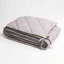 Защита для детской кроватки /стеганый бортик Slim цвет: серый СБ.120-SM.06