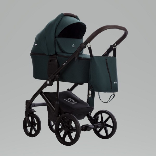 Коляска детская 2 в 1 Bjoy Mia ткань цвет: green 106