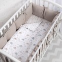 Защита-бампер для детской кроватки 