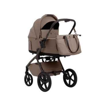 Коляска детская 2в1 со складной люлькой SBL Orso цвет:  Dark Beige