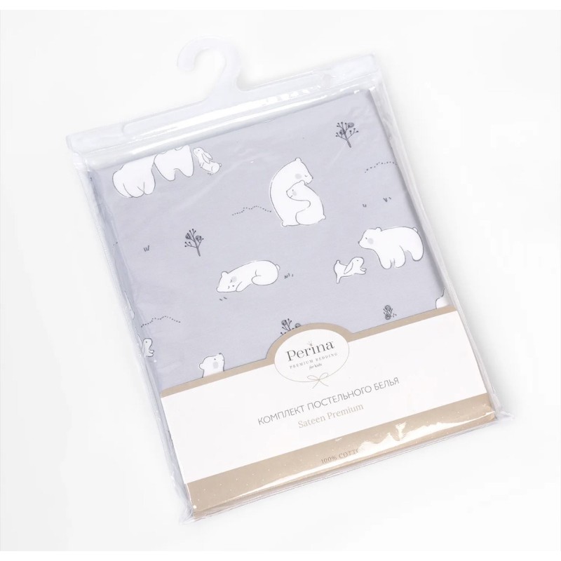 Комплект постельного белья 3 предмета Zefir цвет: голубой ZF3-1.10/40