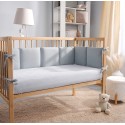 Простыня на резинке детская Muslin 120*60 см цвет: голубая пастель ПР-М.120.1.23 Простыня на резинке детская Muslin 120*60 см цвет: голубая пастель ПР-М.120.1.23