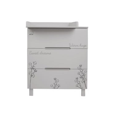Комод пеленальный Sweet Baby Arte 3 ящика цвет: кашемир/хлопок Комод пеленальный Sweet Baby Arte 3 ящика цвет: кашемир/хлопок