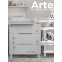 Комод пеленальный Sweet Baby Arte 3 ящика цвет: серый/одуванчик