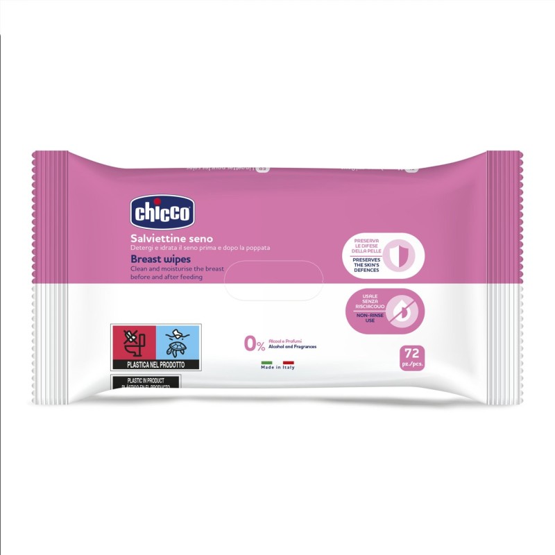 Салфетки для груди 72 шт Chicco