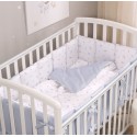 Комплект постельного белья 6 предметов Sleepy цвет: голубой КПП6.120-SL.10