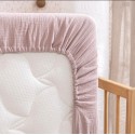 Простыня на резинке детская Perina MUSLIN Артикул: ПР-М.120.1.08, цвет: мокко, размер 120х60см, для прямоугольного матраца, п/э пакет