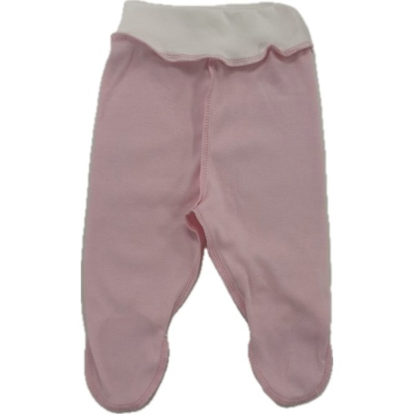 Ползунки для малыша 50 см Newborn однотонные: пион Т-132/О