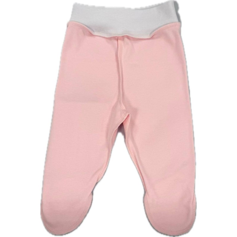 Ползунки для малыша 50 см Newborn однотонные: пион Т-132/О