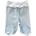 Ползунки для малыша 50 см Newborn однотонные: небесный Т-132/О