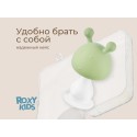 Силиконовый прорезыватель с погремушкой 