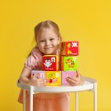 Игрушка развивающая Мякиши кубики Алфавит в картинках В864