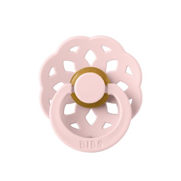 Cоска-пустышка BIBS Boheme Latex 0-6 месяцев цвет: blossom / нежно-розовый