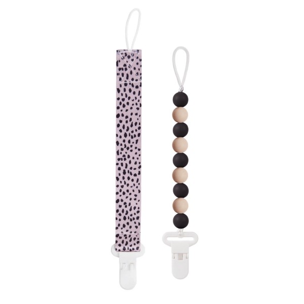 Набор держателей для пустышки 2 шт Paomma цвет: leopard PCL128