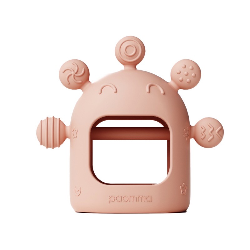 Прорезыватель на руку Мыльные пузыри цвет: Peach PT002