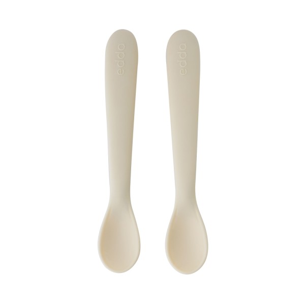 Набор силиконовых ложек для кормления Edda 2 шт цвет: Пломбир SSS-01001