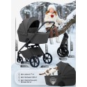 Коляска детская 2 в 1 Sweet Baby Elegante Pro цвет: Dark Grey