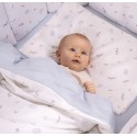 Комплект постельного белья 6 предметов Sleepy цвет: голубой КПП6.100-SL.10