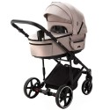 Коляска детская 2 в 1 Adamex Zico New Tip ткань цвет: бежевый TK-72