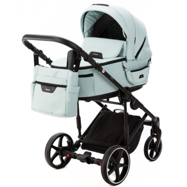 Коляска детская 2 в 1 Adamex Zico New Tip ткань цвет: ментол TK-27