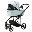 Коляска детская 2 в 1 Adamex Zico New Tip ткань цвет: ментол TK-27