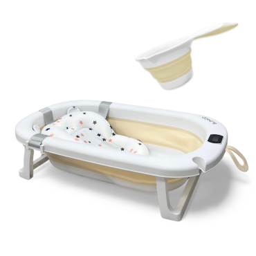 Складная ванночка для купания Bubago Amaro цвет: Бежевый BG201-1