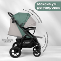 Коляска детская прогулочная BubaGo Model Cross City LUX цвет: зеленый BG 168-4