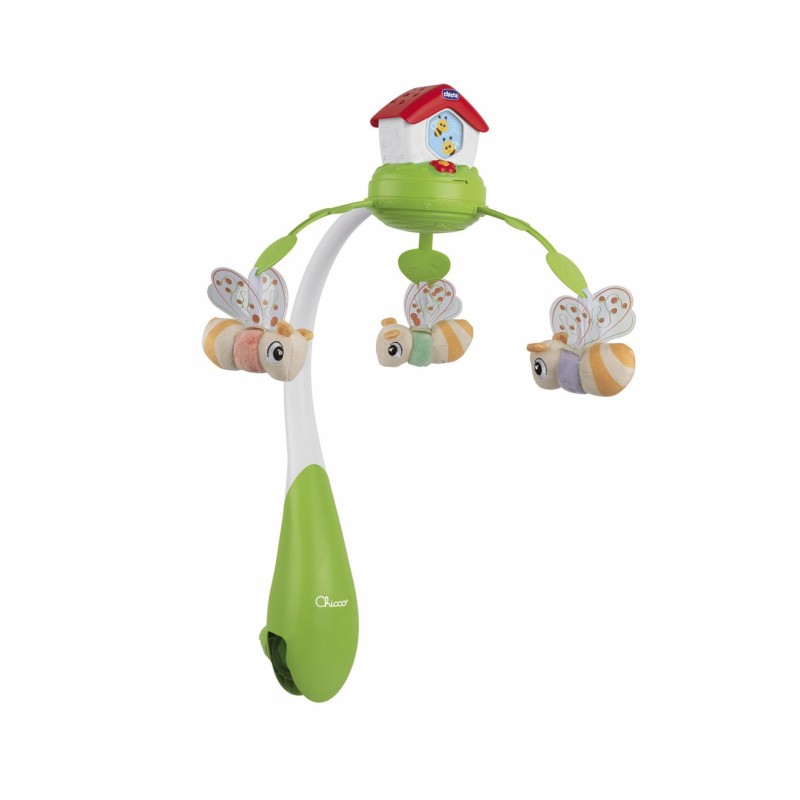 Игрушка-мобиль музыкальный на кроватку Chicco Пчелиный домик 3 в 1