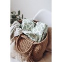 Эко-подгузники Offspring M 6-10 кг 42 шт цвет: листочки