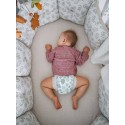 Эко-подгузники Offspring M 6-10 кг 42 шт цвет: листочки