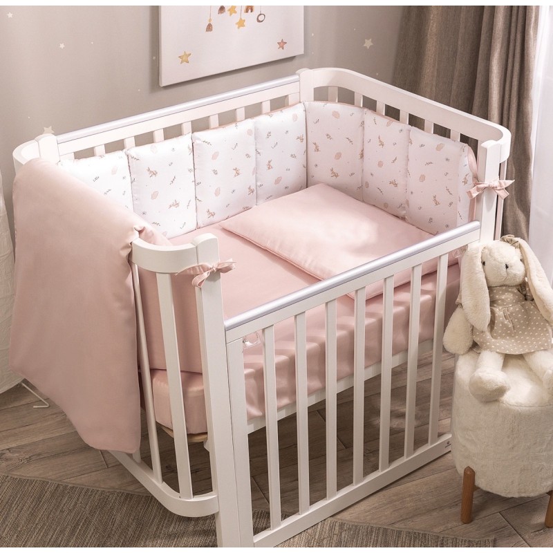 Комплект постельного белья 3 предмета "Una" цвет: розовый КПБ3.1-UNA.07