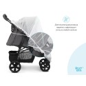 Сетка москитная универсальная на коляску 100*145 цвет: белый