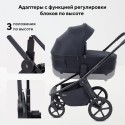 Коляска детская 2 в 1 RANT FLEX Soft Therm цвет: Midnight Black RA112