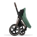 Коляска детская 2 в 1 Cybex Priam IV Rosegold цвет: Leaf Green