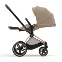 Коляска детская 2 в 1 Cybex Priam IV Rosegold цвет: Cozy Beige