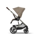 Коляска детская 3 в 1 Cybex Balios S Lux TPE с дождевиками и адаптерами цвет: Almond Beige