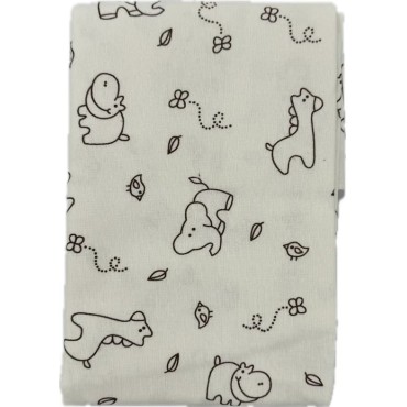 Детская фланелевая пеленка Sofi 80 х 100 см. "Слоники и жирафы" 22094 Детская фланелевая пеленка Sofi 80 х 100 см. "Слоники и жирафы" 22094
