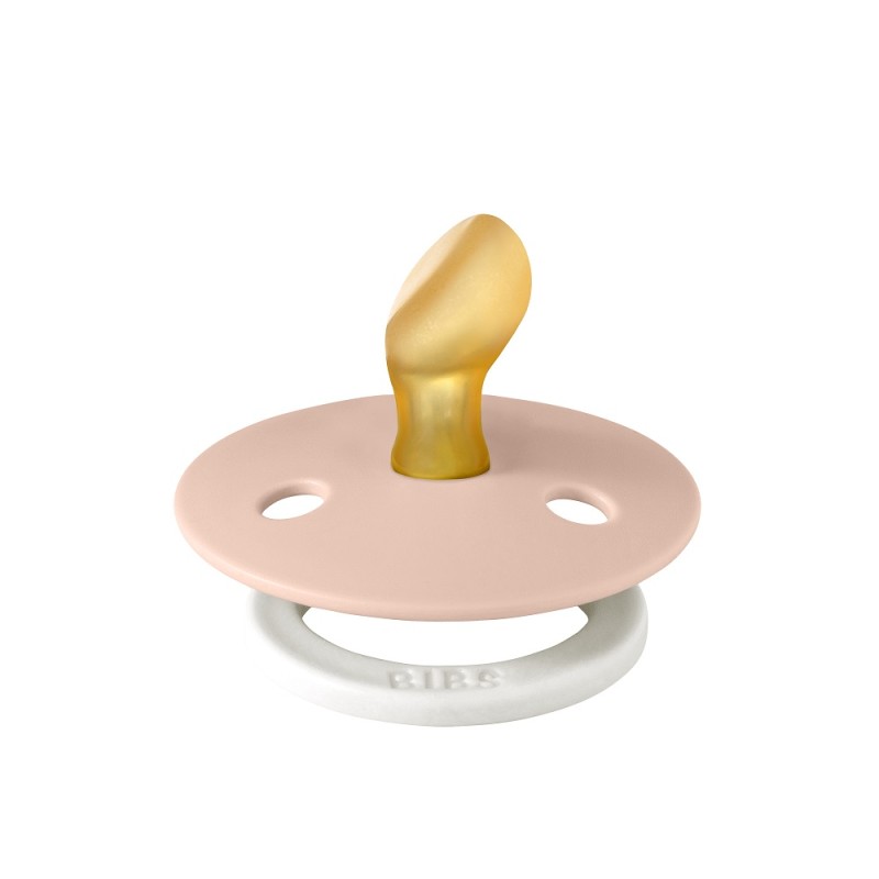 Соска-пустышка Bibs Colour Anatomical 0-6 месяцев цвет: blush glow / со светящимся колечком