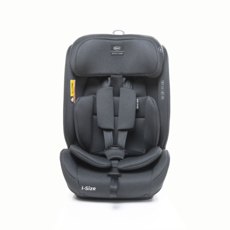 Автокресло детское 4Baby Go-fix 9-36кг цвет: серый / graphite