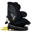 Автокресло детское 0-36 кг Pituso Weby цвет: black/черный