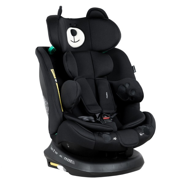 Автокресло детское 0-36 кг Pituso Weby цвет: black/черный