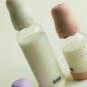 Стеклянная бутылочка Bibs Boheme 240 мл с латексной соской цвет: ivory