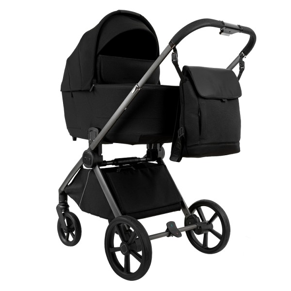 Коляска детская 2 в1 Pituso Teffy цвет: Caviar Black/Graphite TFY/999/Caviar Black