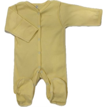 Слип на кнопках со швами наружу 56-62 см цвет: одуванчик Т-127