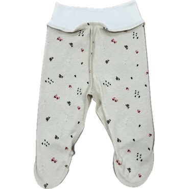 Ползунки для малыша 50 см Newborn принт: желуди Т-132