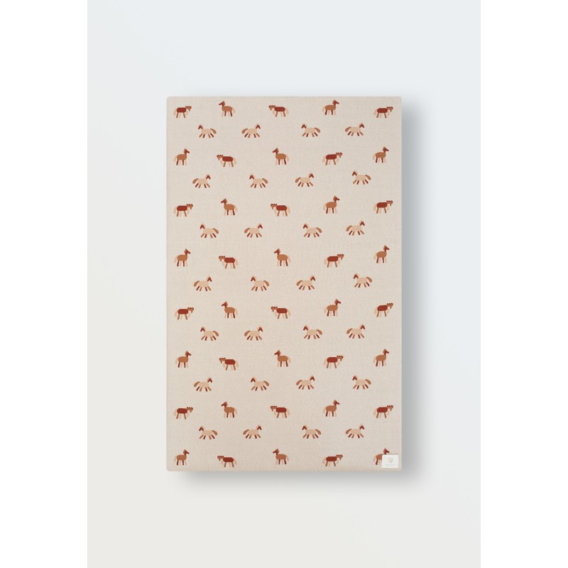 Плед вязаный Toucan Лошадки 90*130 см 8065-325